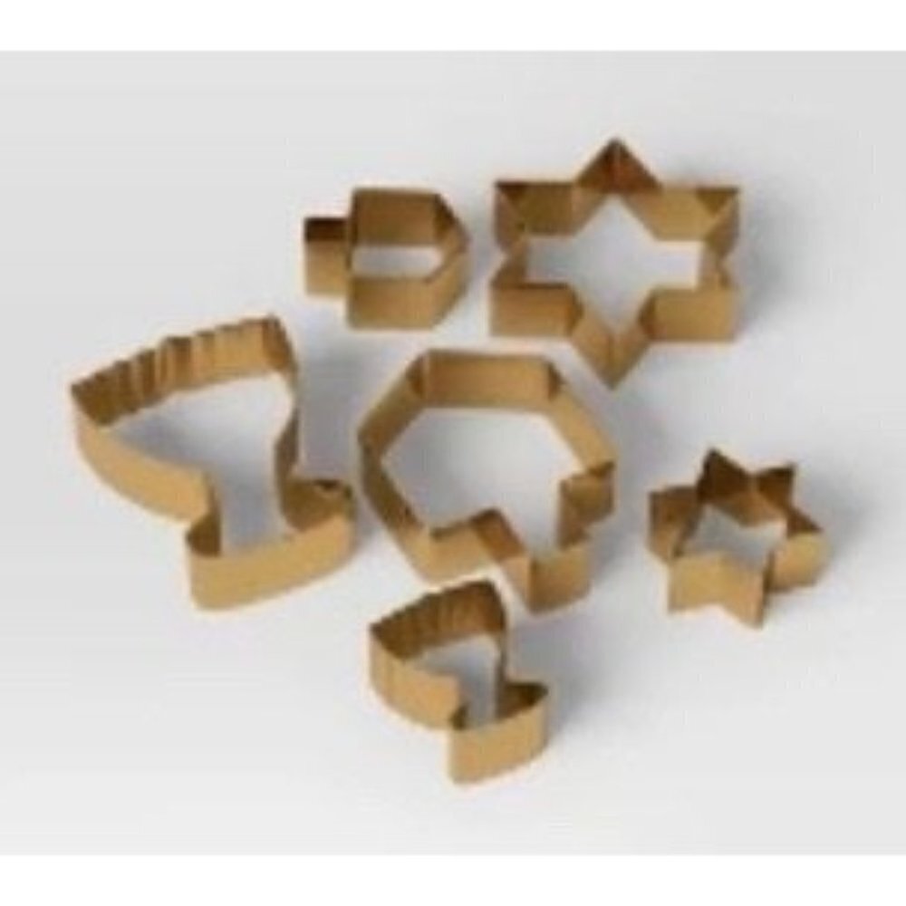 Target Threshold™ Brass Cookie Cutter Set Hanukkah Stainless Steel